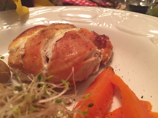 Poulet Farci au Mozzarella  2