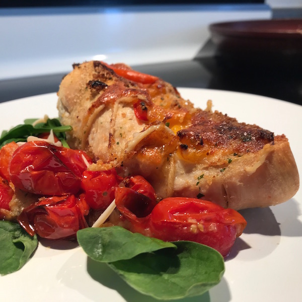 Poulet Farci aux Légumes et Fromage 1