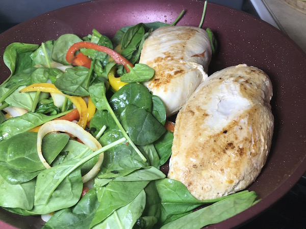 Poulet Farci de Légumes et Fromage 5