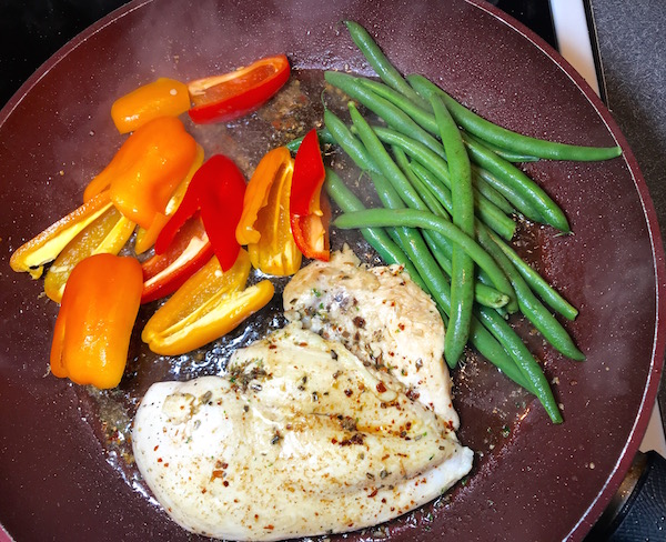  Poulet Sauce Brun et Légumes du Jardin 7