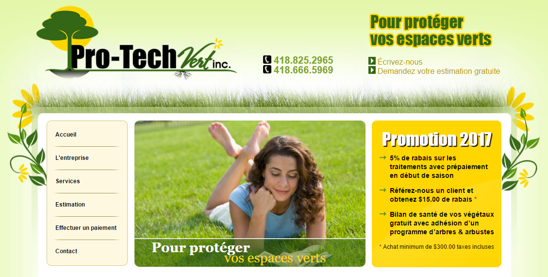 Pro-Tech Vert en Ligne