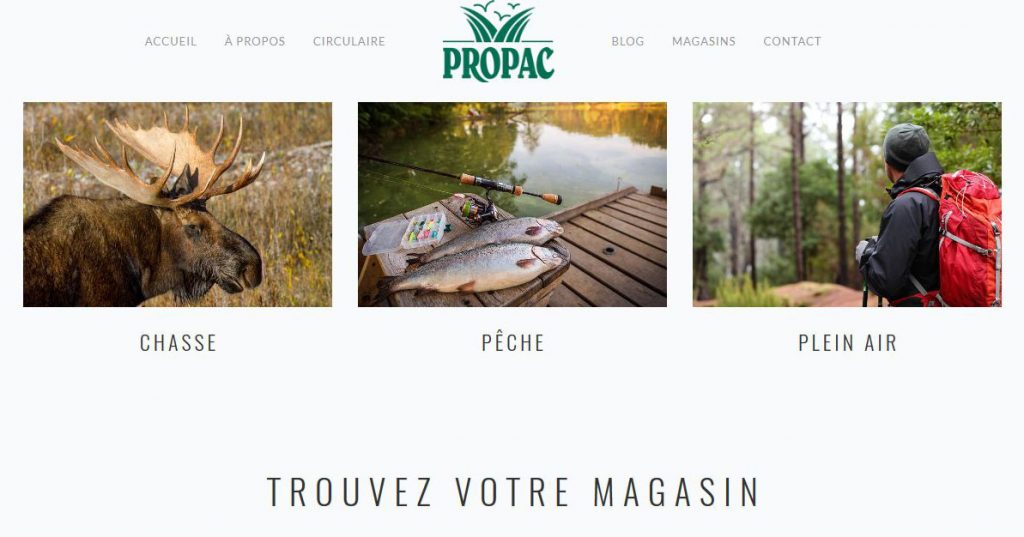 Propac Articles Chasse et Pêche