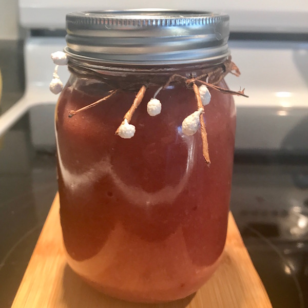 Purée de Pommes et de Fraises 5