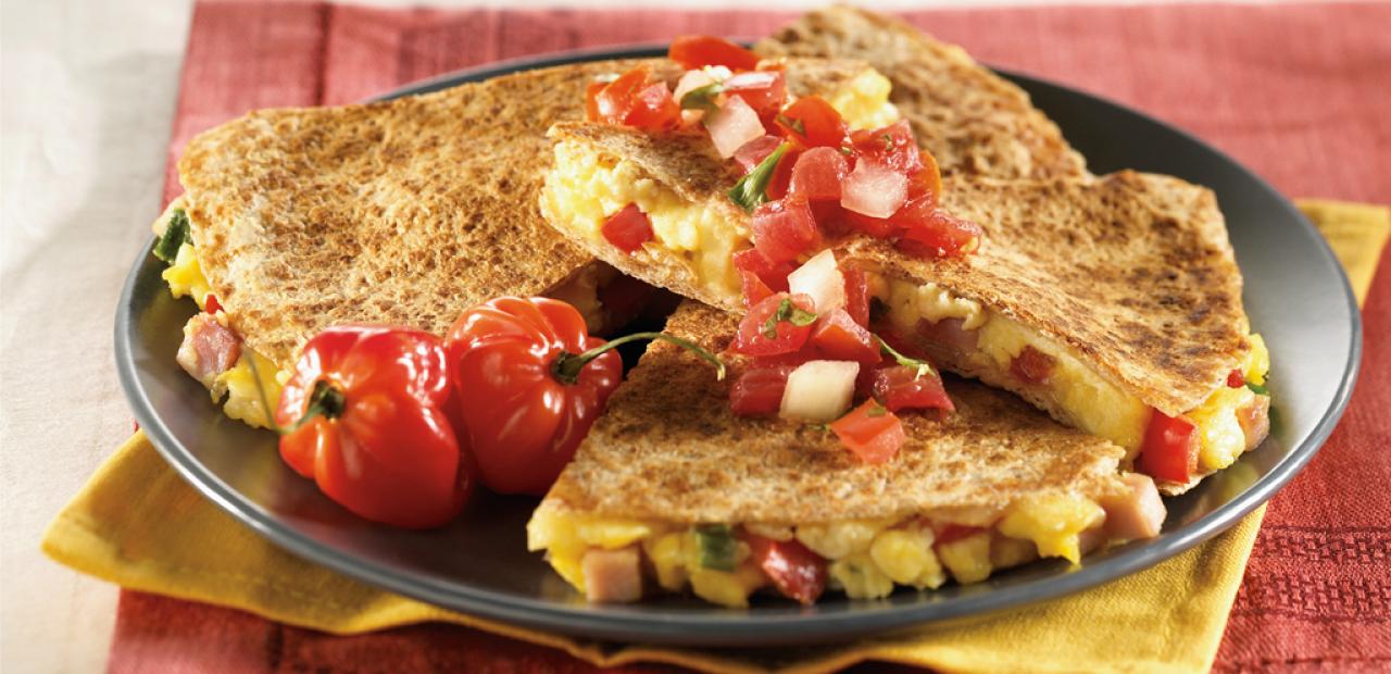 Recette Quesadilla au Jambon et au Fromage Circulaire en ligne