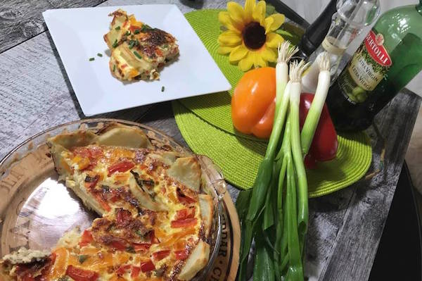 Quiche de Légumes sur Croûte de Pommes de Terre 6