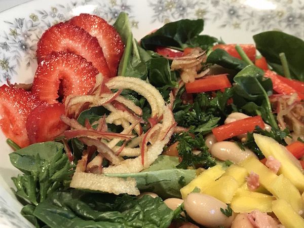 Rafraichissante Salade de Fruits et Légumes 2