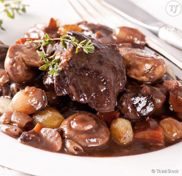 Boeuf Bourguignon Sans Vin