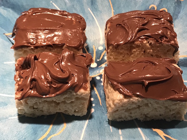 Rice Krispies au Nutella 3