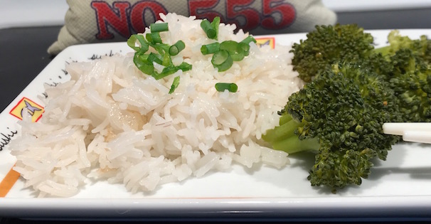 Riz Basmati et Brocolis 1