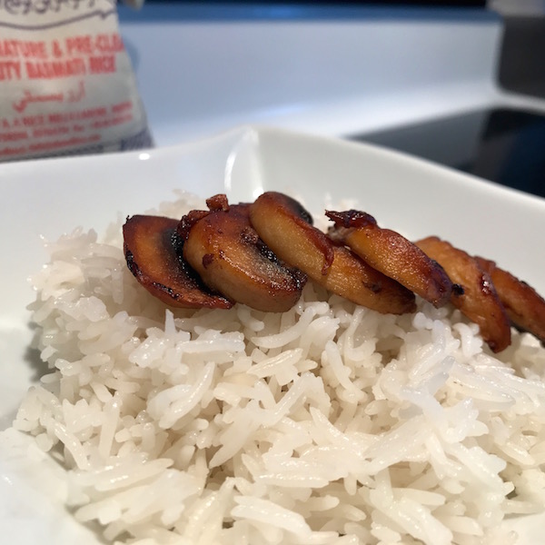 Riz Basmati et Champignons Rôtis 2