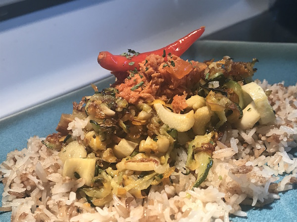 Riz Basmati et Légumes Frits 2