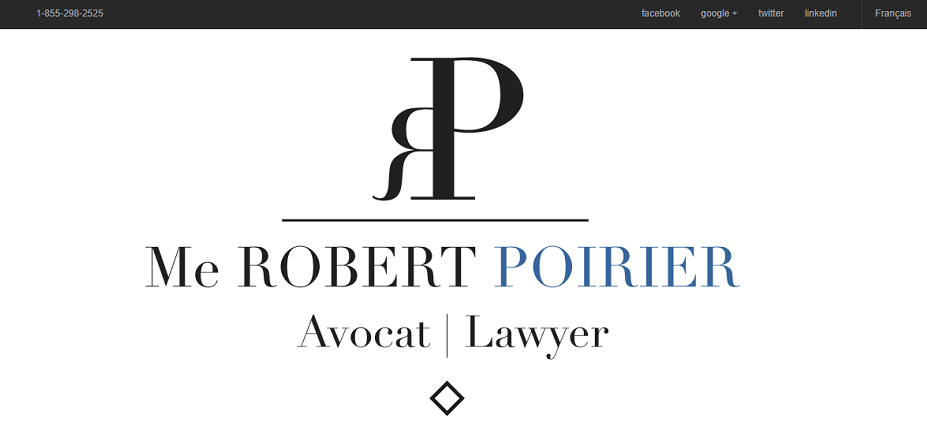 Robert Poirier Avocat en Ligne 