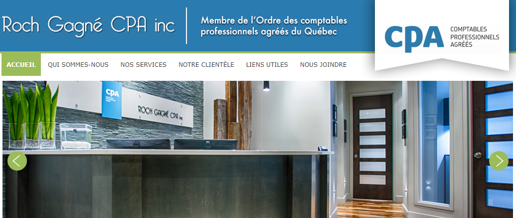 Roch Gagné CPA Inc. en Ligne