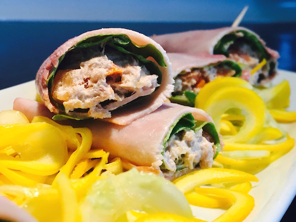 Roulé de Jambon Forêt Noire et Salade de Macédoine 4