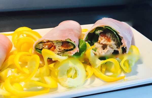 Roulé de Jambon Forêt Noire et Salade de Macédoine 5