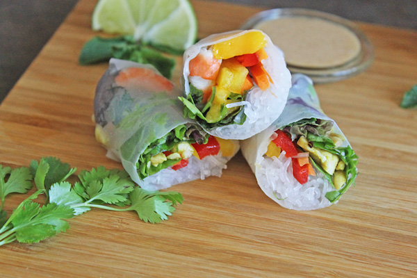 Rouleaux de printemps à la Thaï Sans Gluten 1