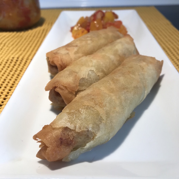 Rouleaux Feuilletés au Poulet 