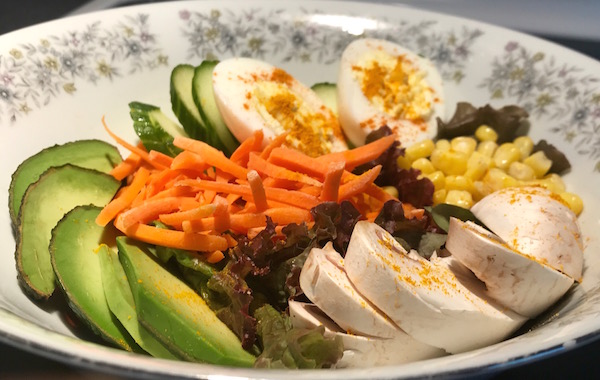 Salade de Légumes avec Oeufs 4