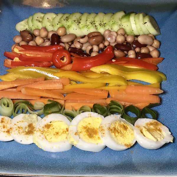 Salade de Légumes et de Légumineuses Santé 1