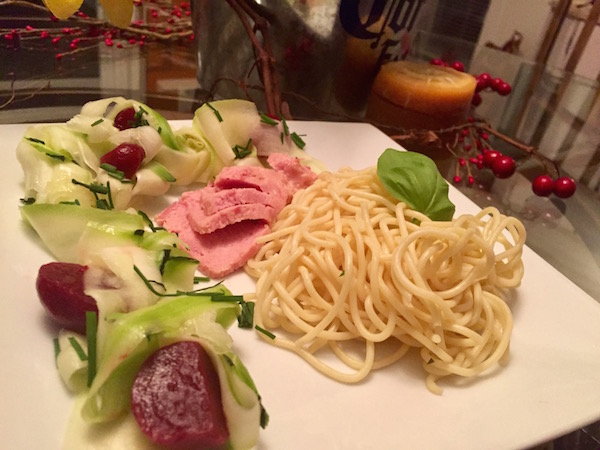 Salade de pate reinvente 2