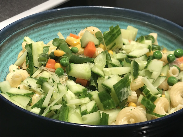 Salade de Pâte Santé avec Légumes 4