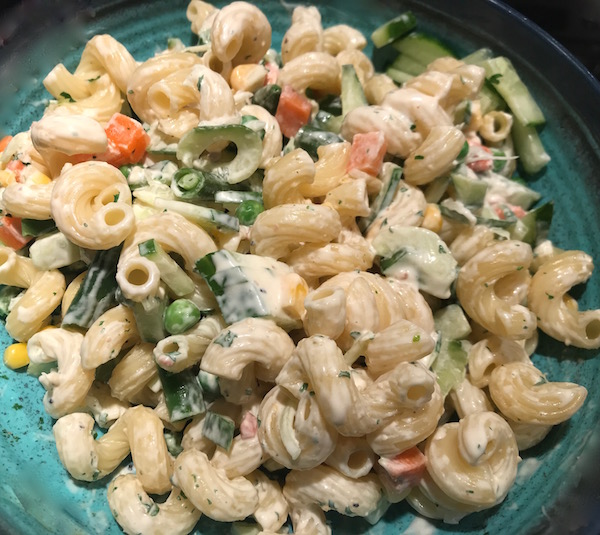 Salade de Pâte Santé avec Légumes 8