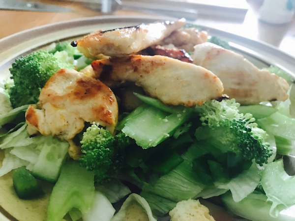 Salade de Poulet Grillé 1
