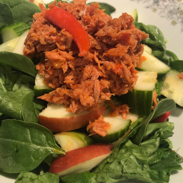 Salade d'épinards et Thon 7