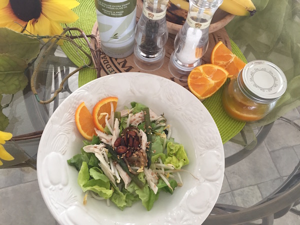 Salade Dinde et Vinaigre à L'orange 4