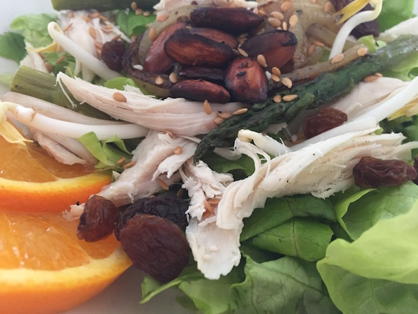 Salade Dinde et Vinaigre à L'orange 