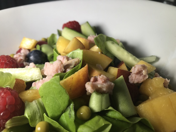Salade Flocons de Jambon Légumes et Fruits 2