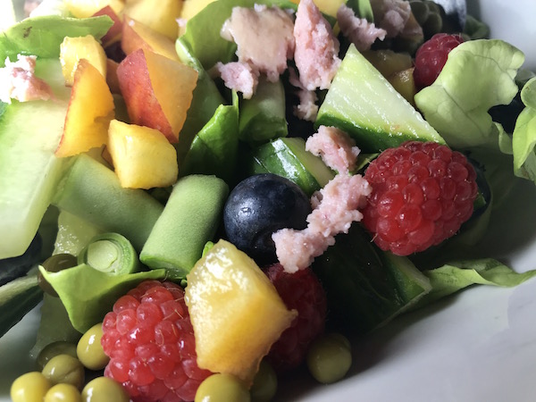 Salade Flocons de Jambon Légumes et Fruits 3