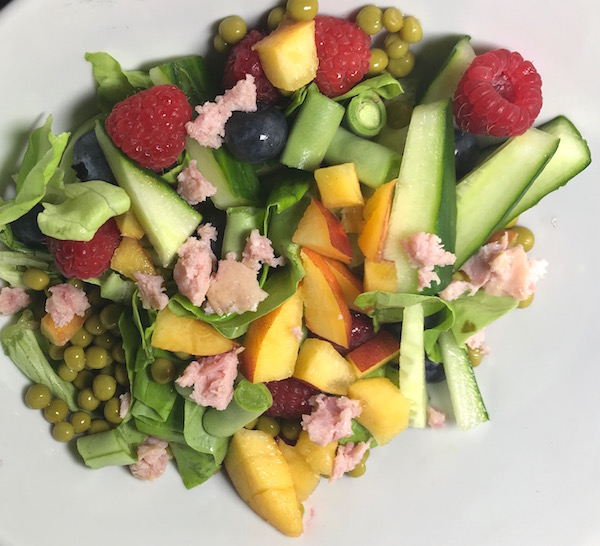 Salade Flocons de Jambon Légumes et Fruits 7