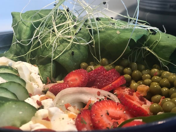 Salade Rafraichissante avec Fruits et Légumes 1