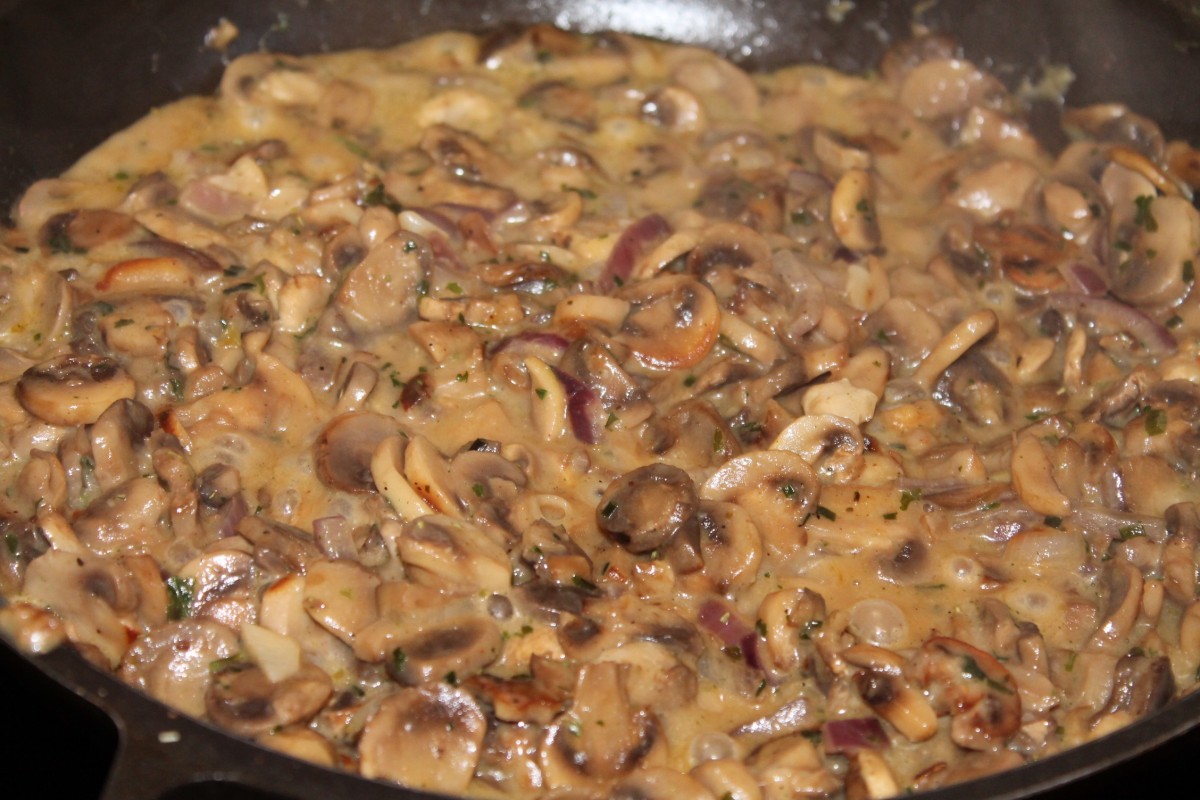 Escalopes en Sauce Forestière aux Champignons