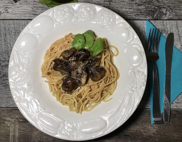 Sauce Rosée et Champignons 6