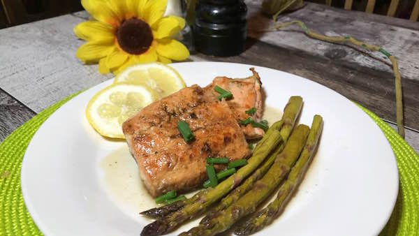 Saumon Cuit avec Vinaigre Balsamique 14