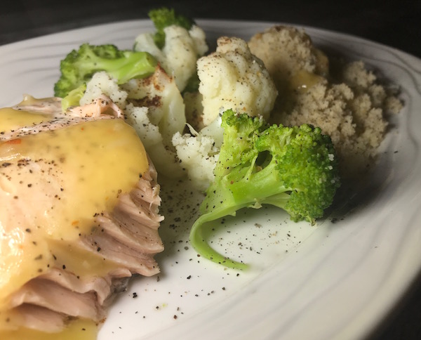 Saumon Poché, Légumes et Couscous 4