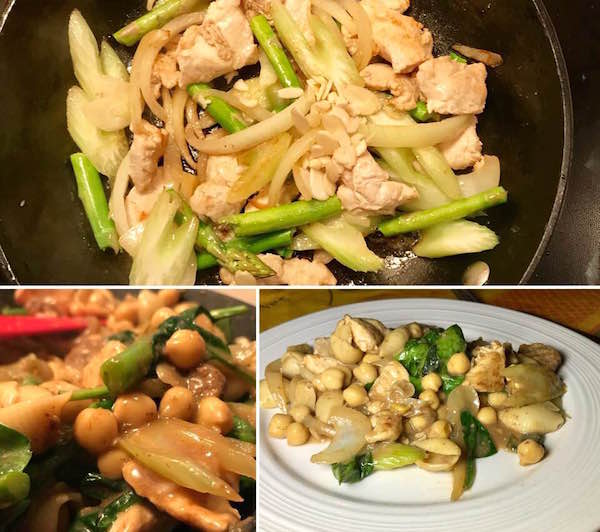 Sauté de Poulet et Pois Chiches 11