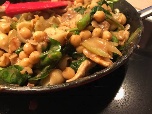 Sauté de Poulet et Pois Chiches 2