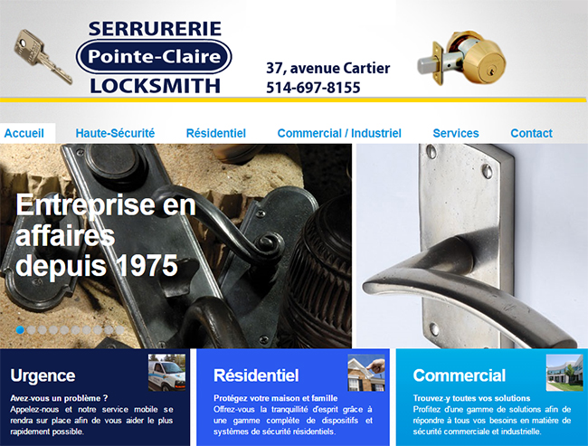 Serrurerie Pointe-Claire