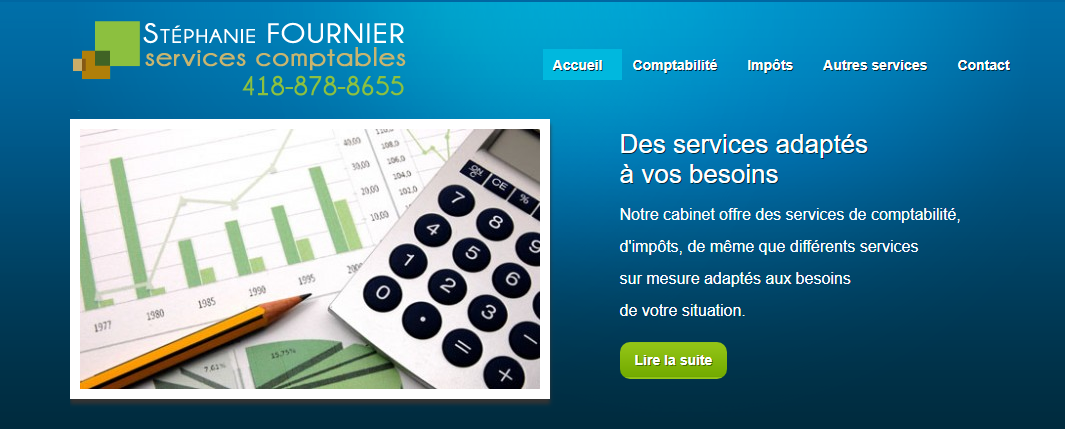 Services Comptables Stéphanie Fournier en Ligne