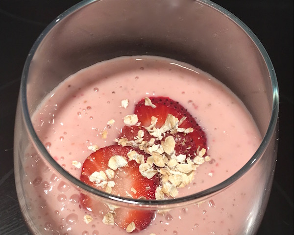 Smoothie aux Fraises 3