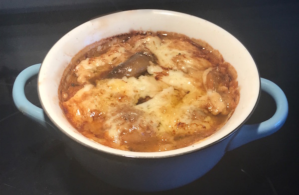 Soupe à L'oignon et Champignons