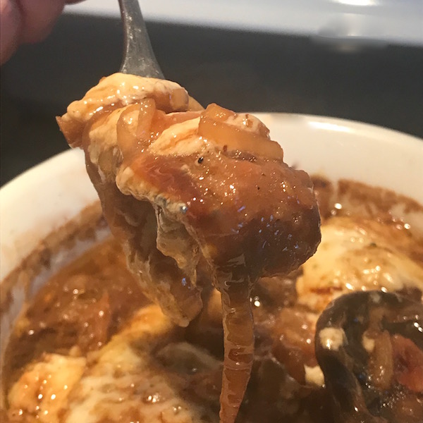 Soupe à L'oignon et Champignons 3