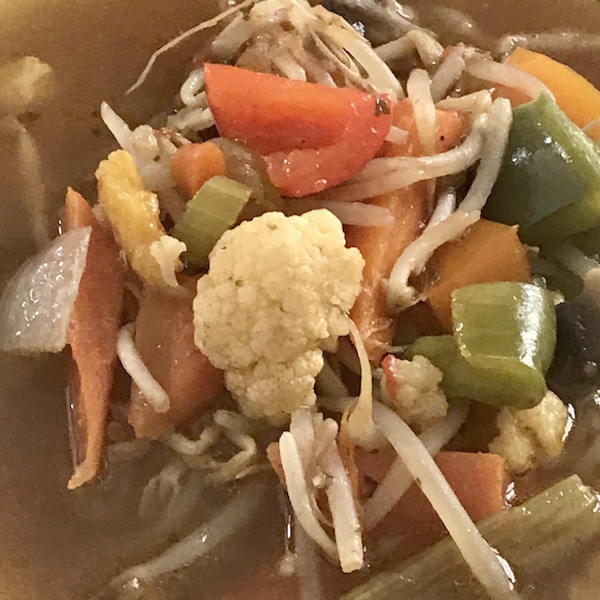 Soupe Asiatique aux Légumes 1