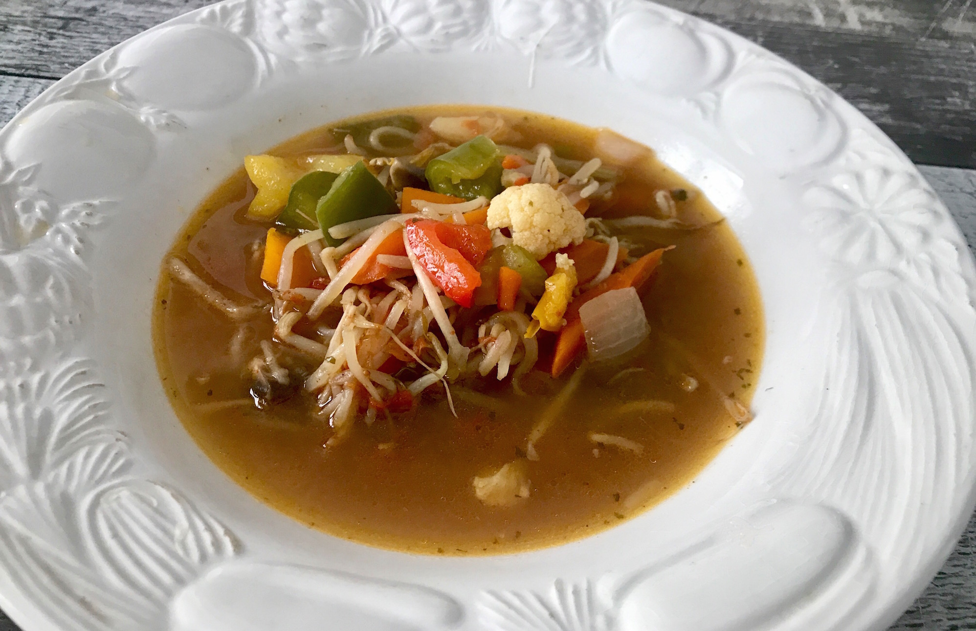 Recette Soupe Asiatique aux Légumes Circulaire en ligne