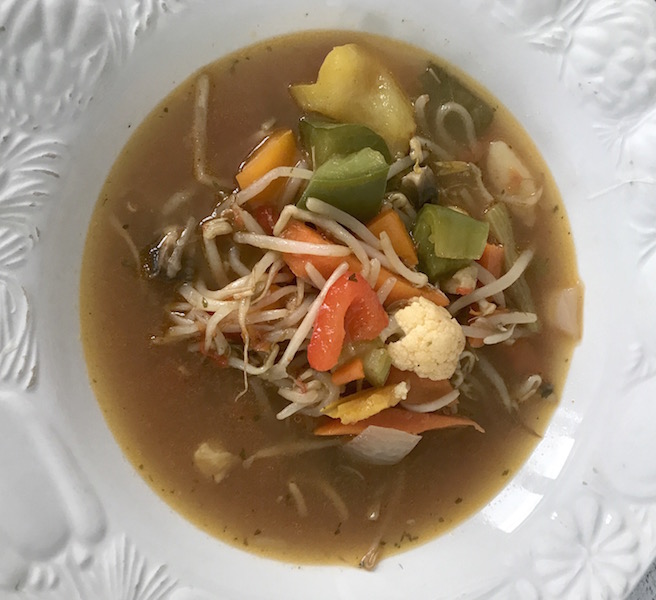 Recette Soupe Asiatique aux Légumes Circulaire en ligne