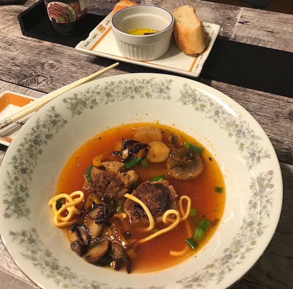 Recette Soupe Asiatique avec Boulettes de Viande Circulaire en ligne