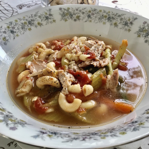 Soupe au Poulet et Légumes 7